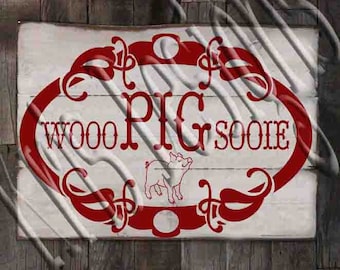 Woo świnia Sooie PNG jpg SVG