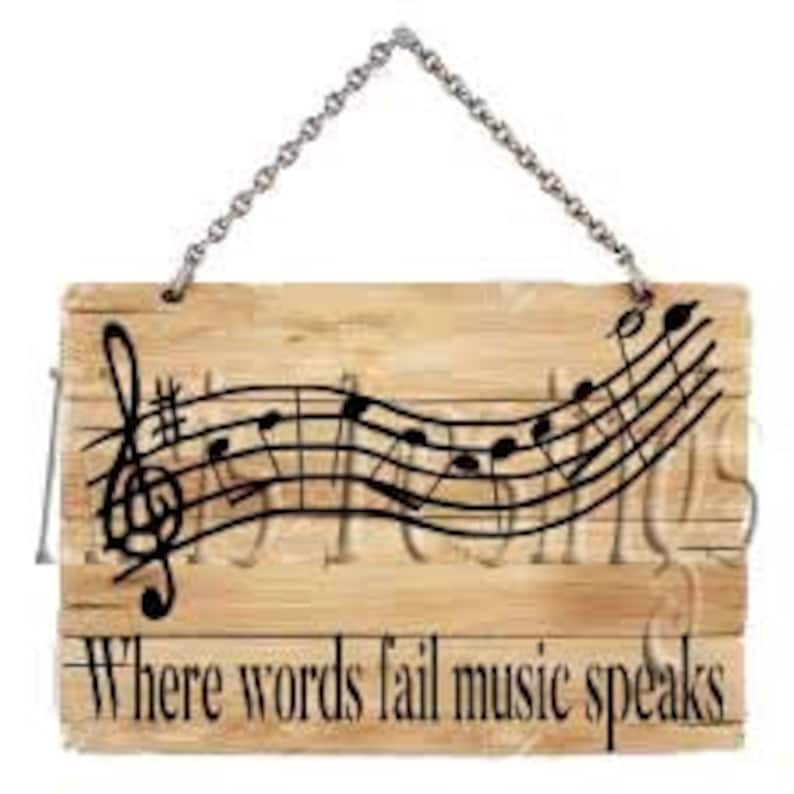 When Words Fail Music Speaks svg png jpg image 1