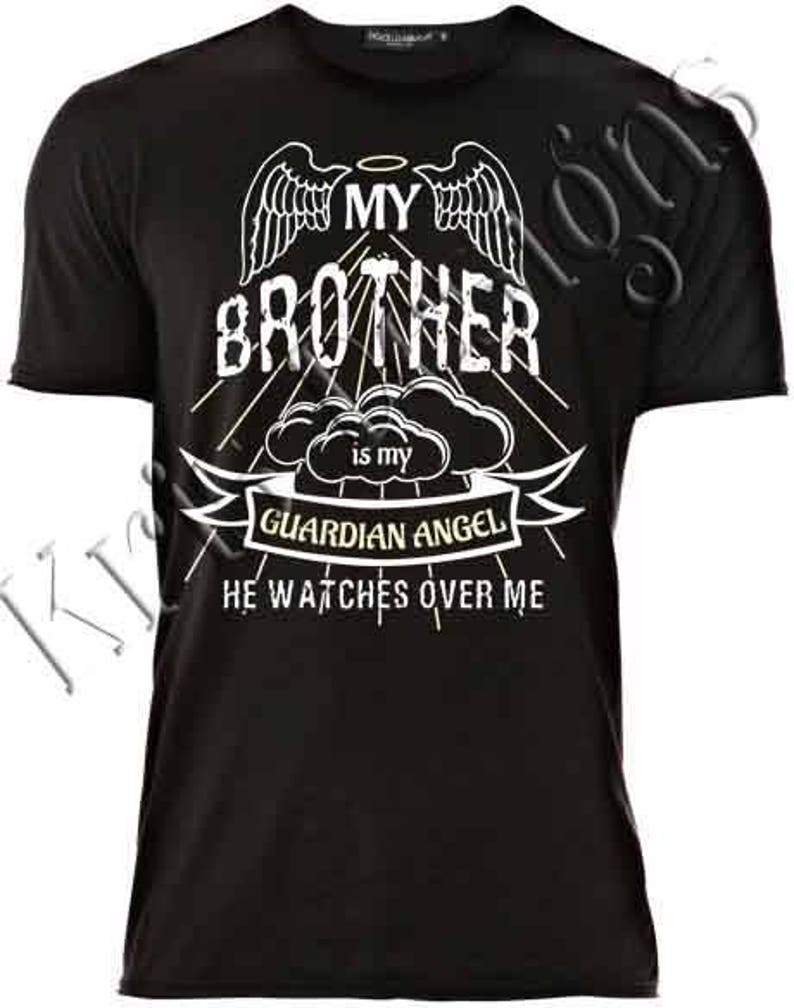 Download My Brother is my Guardian Angel SVG PNG JPG | Etsy