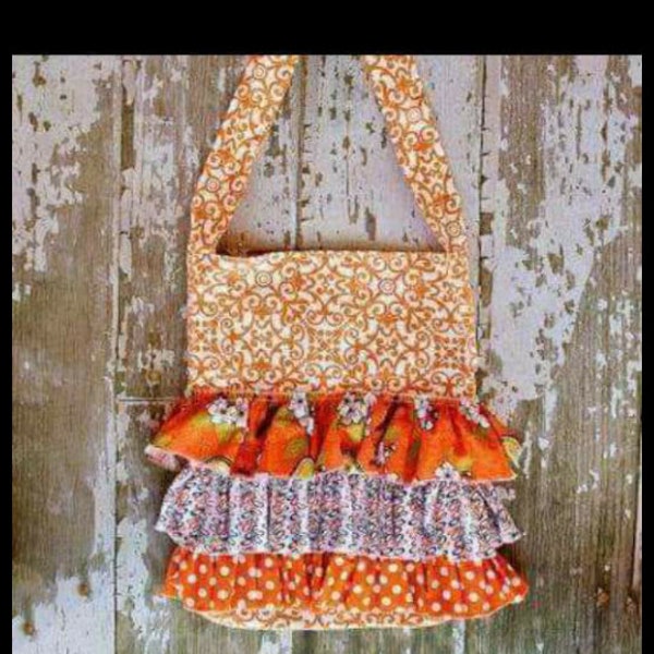 Ruffle Purse - Etsy