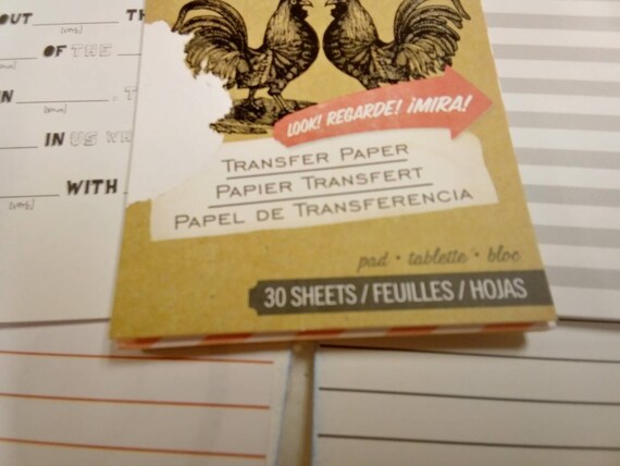  K&CompanySmash Scrapbook Transfer Paper Pad