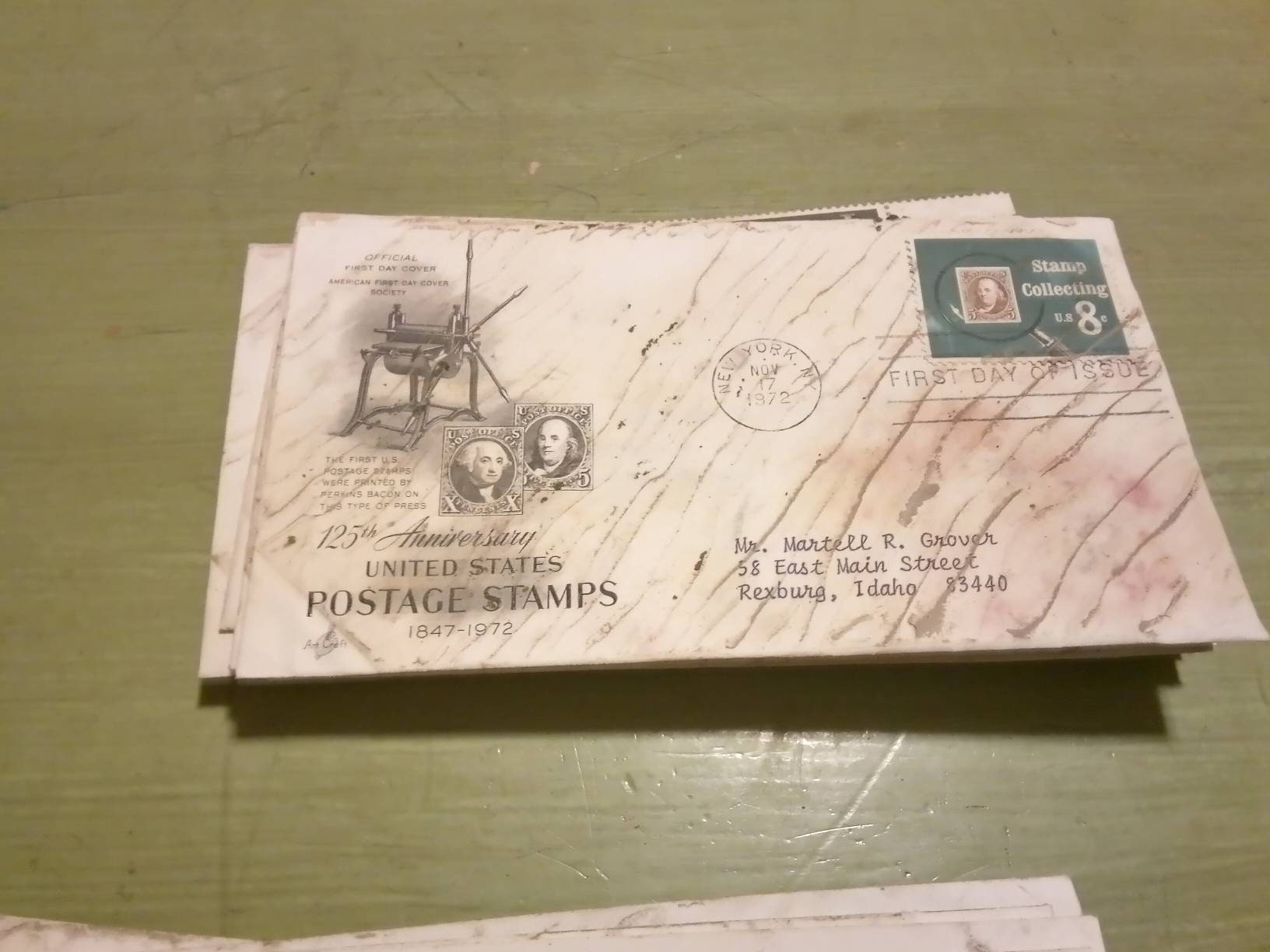 First Day Covers Post Office Postage Stamps Vintage Etsy