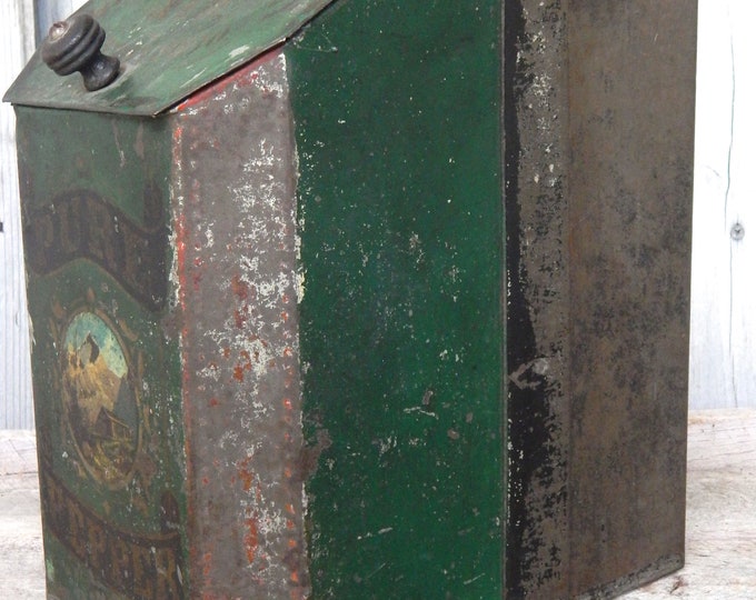 Late 1800's McKee Weakley & Co. Mercantile Peppercorn Bin