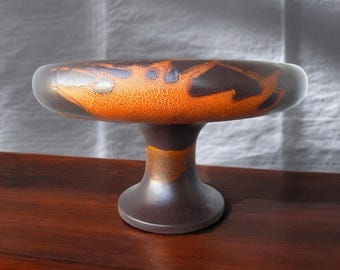 1970's Royal Haeger Pottery Earth Wrap Lava Glaze Vase