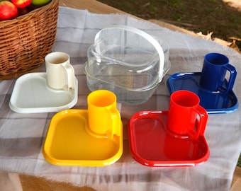 Early 1970's (Interplast?) Italian Picnic Set