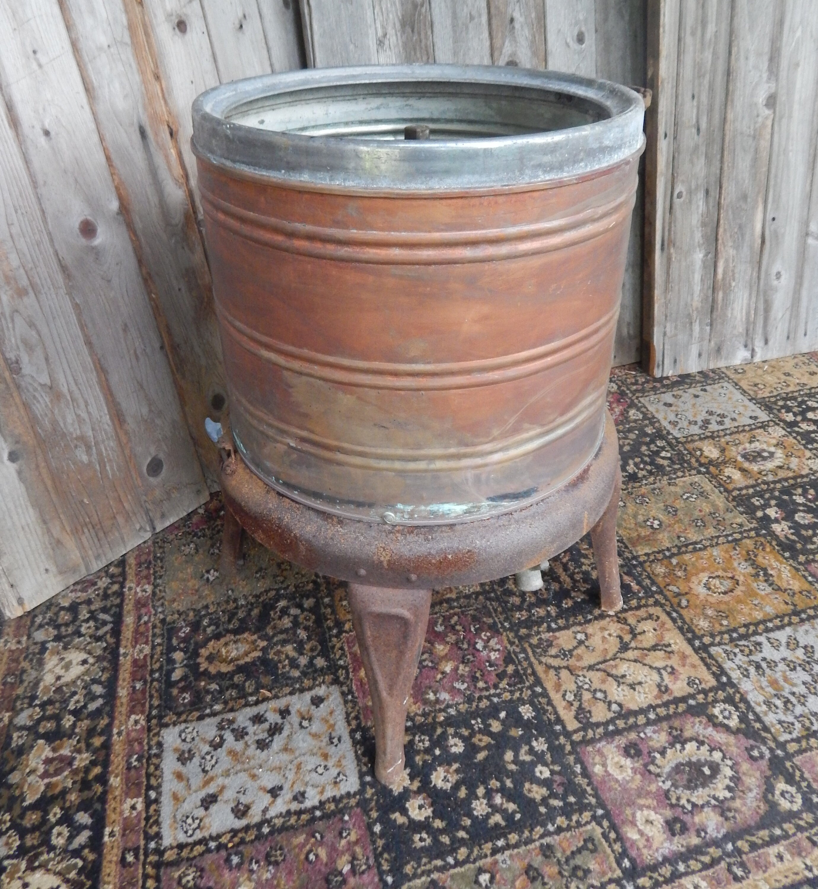 C. 1920 Antique Copper Washtub Etsy
