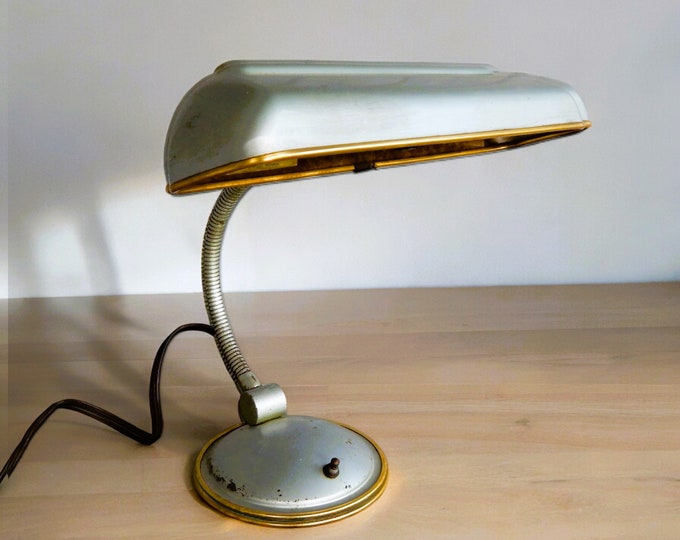 1950's Flex Gooseneck Desk Lamp