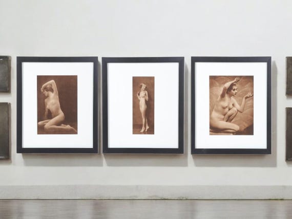 Collection of Three Nude Photogravures From "Woman, Nature and Civilization," 1925