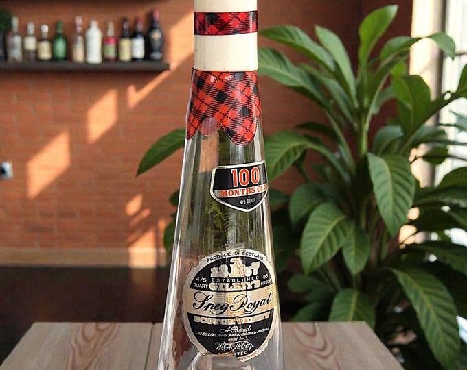 Vintage Dancing Music Box Scotch Whiskey Decanter - Spey