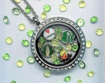 Girl Scout Leader Locket-Creatively Crafted Floating Lockets-The Copper Closet