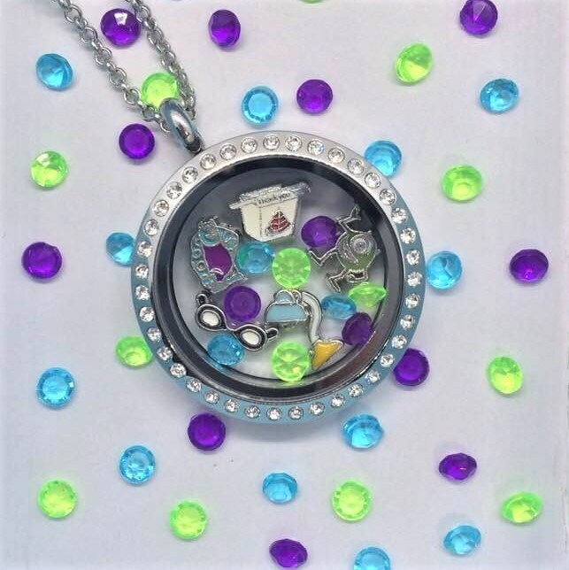 Monsters Inc. Inspired Locket-creatively Crafted Floating | Etsy
