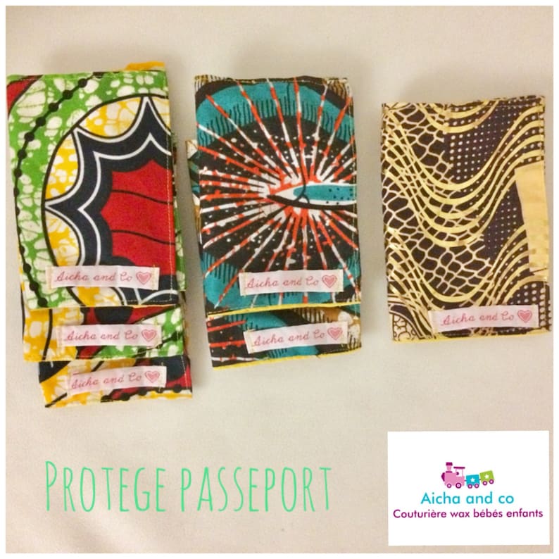 Prot\u00e9g\u00e9 Passport red yellow green wax