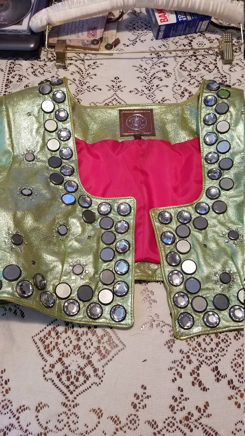 Leather Double D Ranch jacket