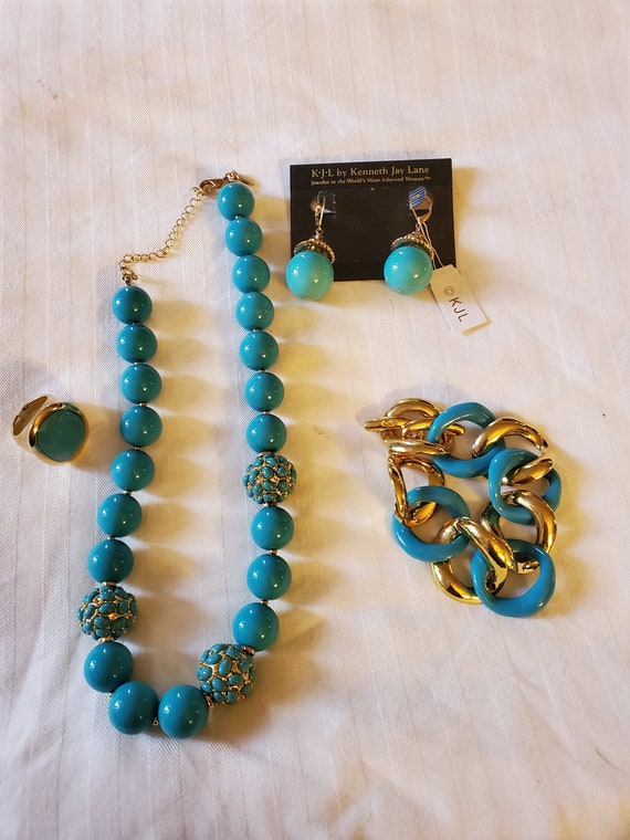 Kenneth Jay Lane jewelry set