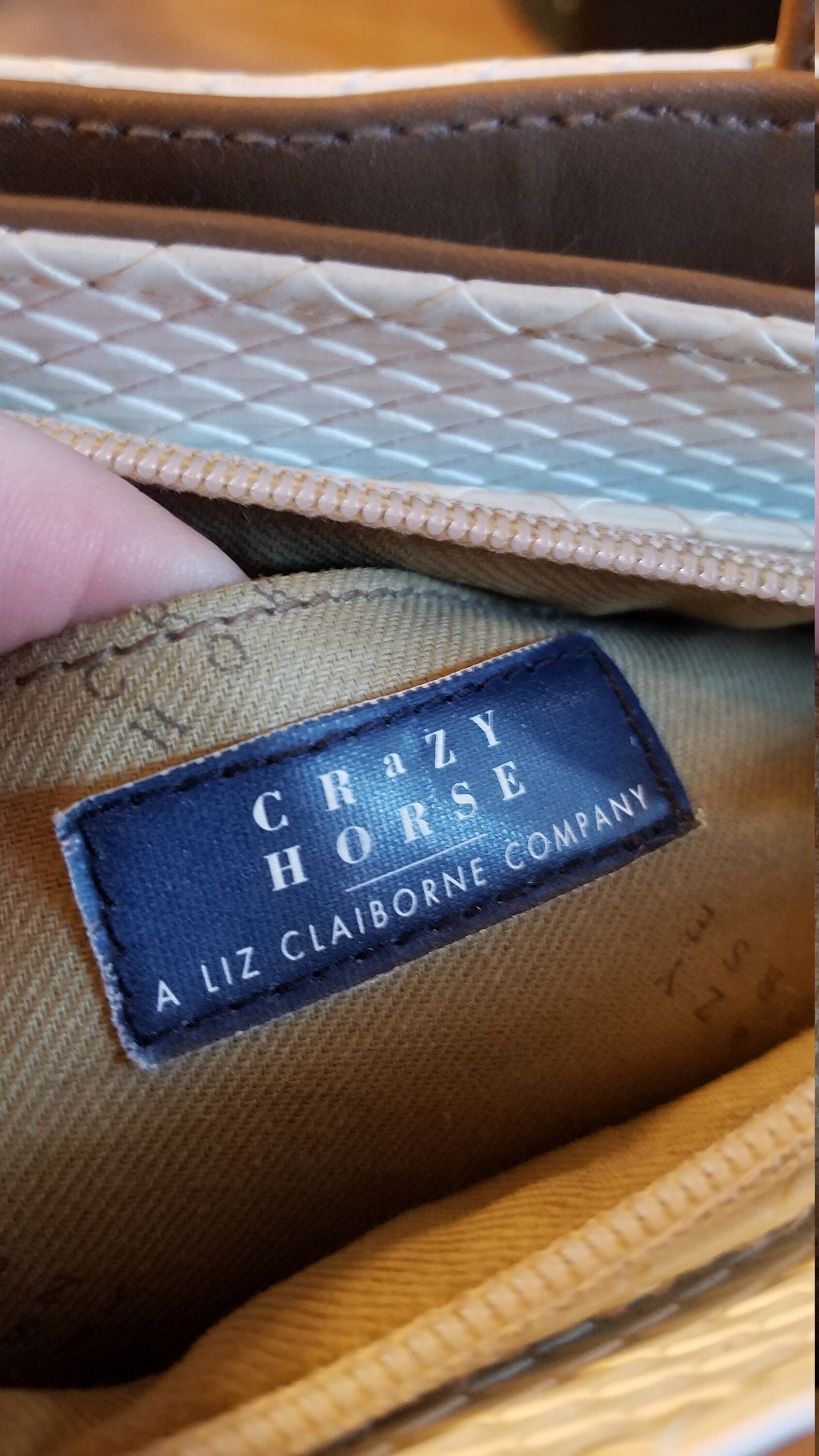 Crazy Horse Liz Claiborne Purse Etsy