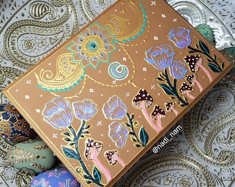 Whimsical Garden | Henna Inspired Upcycled Jewelry Box