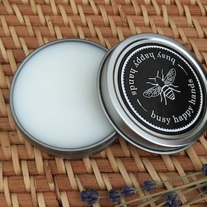 Lavender Hand Salve - 2oz Tin - 100% Natural Shea Butter