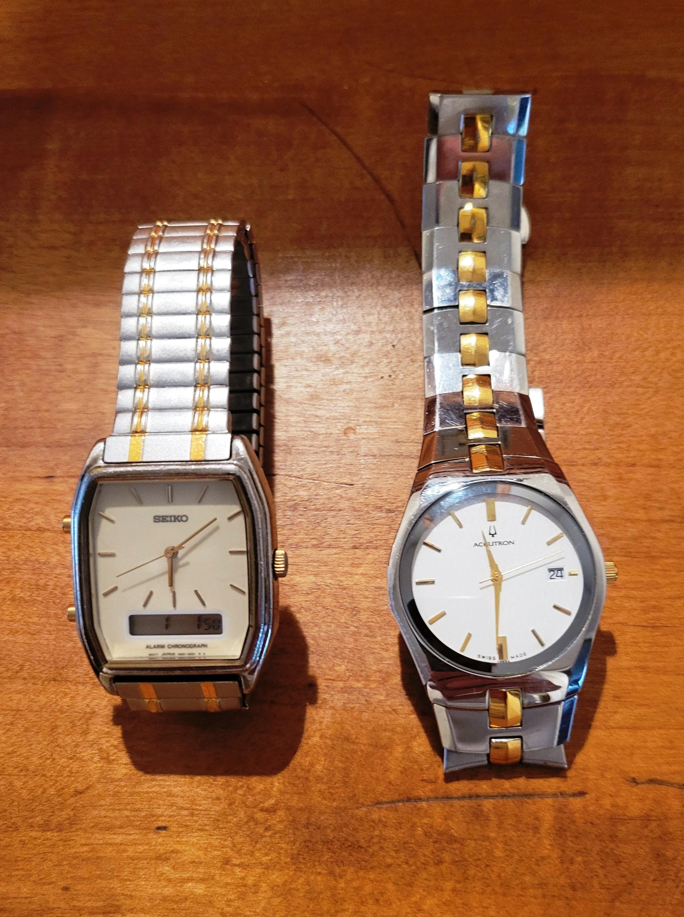 【新品電池】SEIKO Chronos GOLD スクエア 人気モデル クロノス JA-0987| セイコー Chronos クロノス 80年代ヴィンテージ