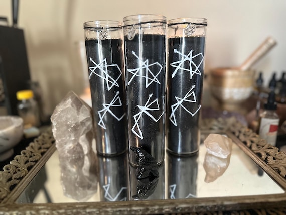 dressed and blessed 7 day protection candle against negativity and witchcraft