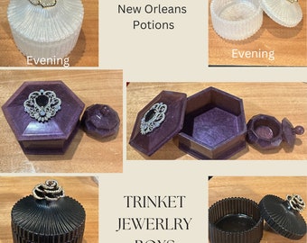 Jewelry Trinket Jars