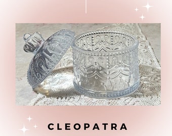 Vintage Trinket Box Cleopatra,Shatter Resistant