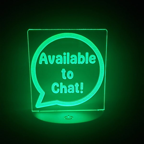 Available to Chat Controlled LED Light, Night Light, Office Light, Desk Lamp, Zoom, Hangouts, Skype, Teams