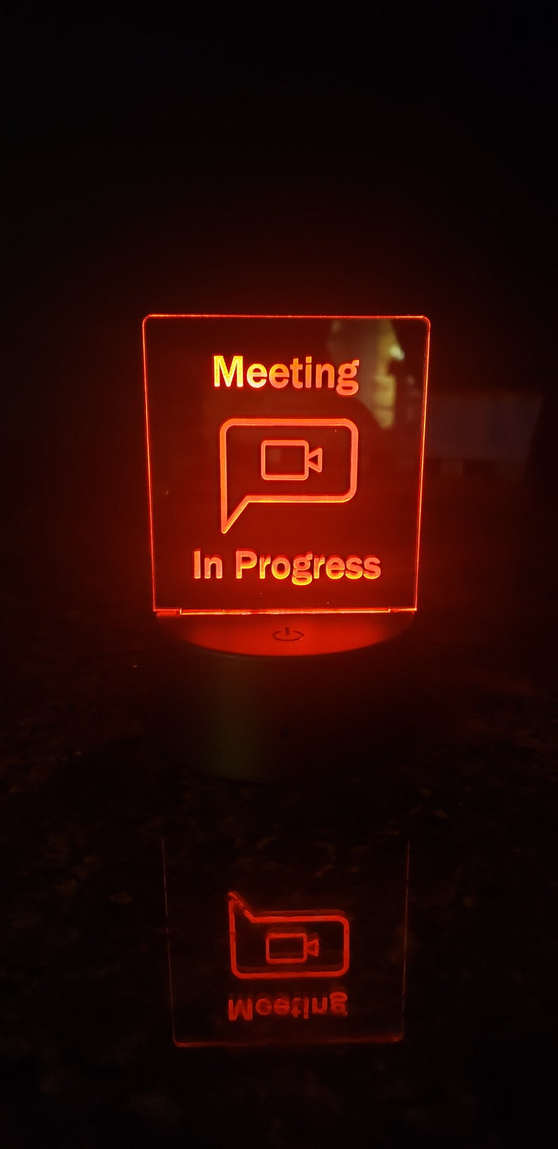 Meeting in Progress Controlled LED Light, Night Light, Office Light
