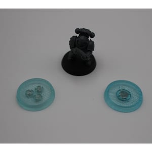 Magnetic Miniature Bases 5 Pack | Role Playing Games | RPG | Table Top | Wargaming | Gift for Dungeon Master