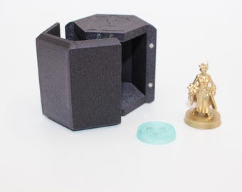 Hero Storage - Magnetic Miniature Vault | Miniature Storage | 3D Printed | Table Top RPG Miniature Storage | Role Playing Games | Dungeons