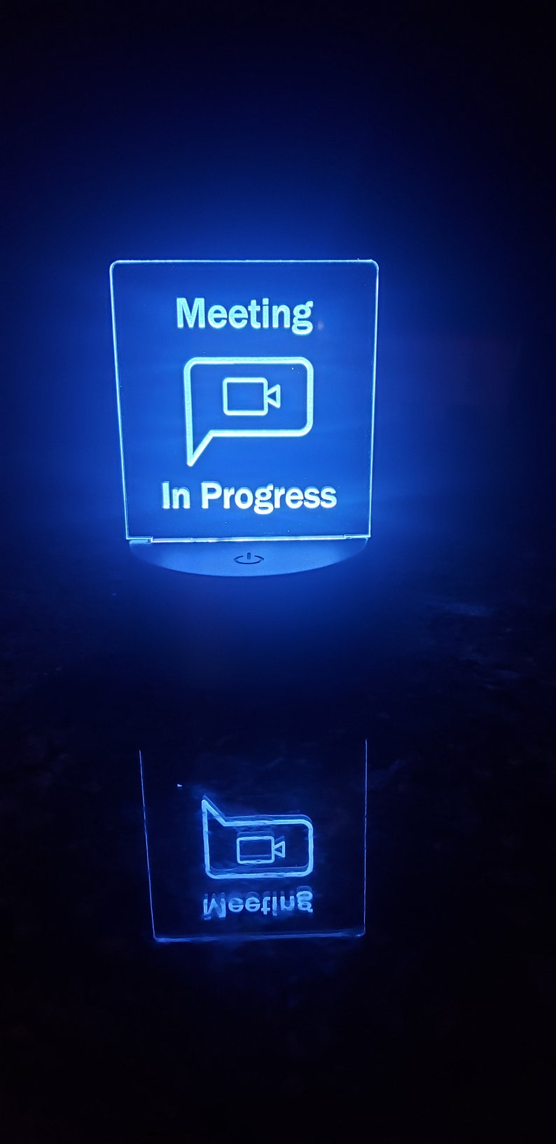 Meeting in Progress Controlled LED Light, Night Light, Office Light