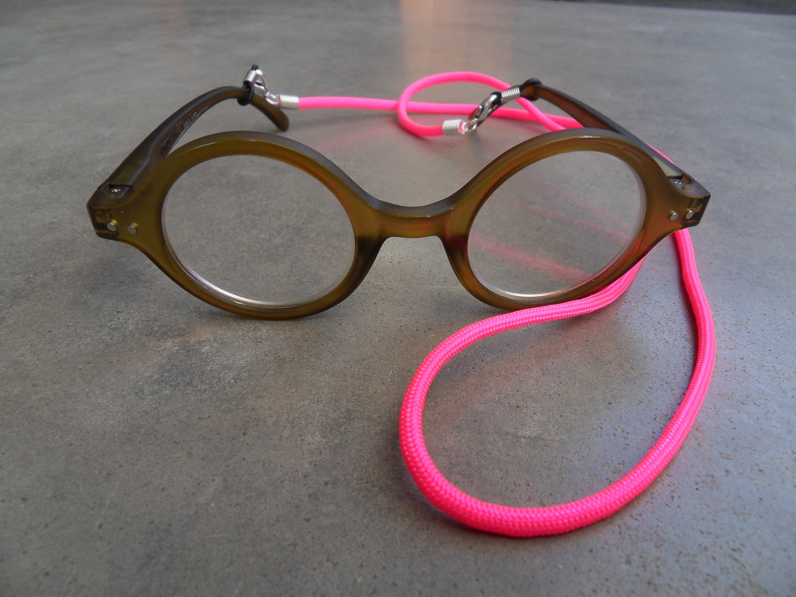 Eyewear Chain Eyewear Band Mask Band Paracord NEON PINK Etsy UK