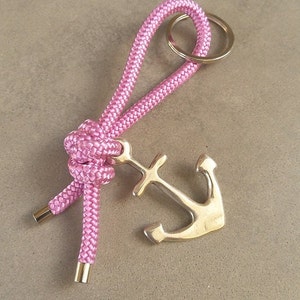Keyring PPM Seil Schlüsselanhänger ALTROSÉ Anker maritim