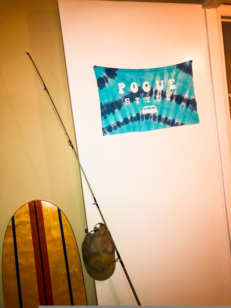 Quot;Pogue Life Outer Banks Beach Sunset Surfing Pogue Life" Poster For
