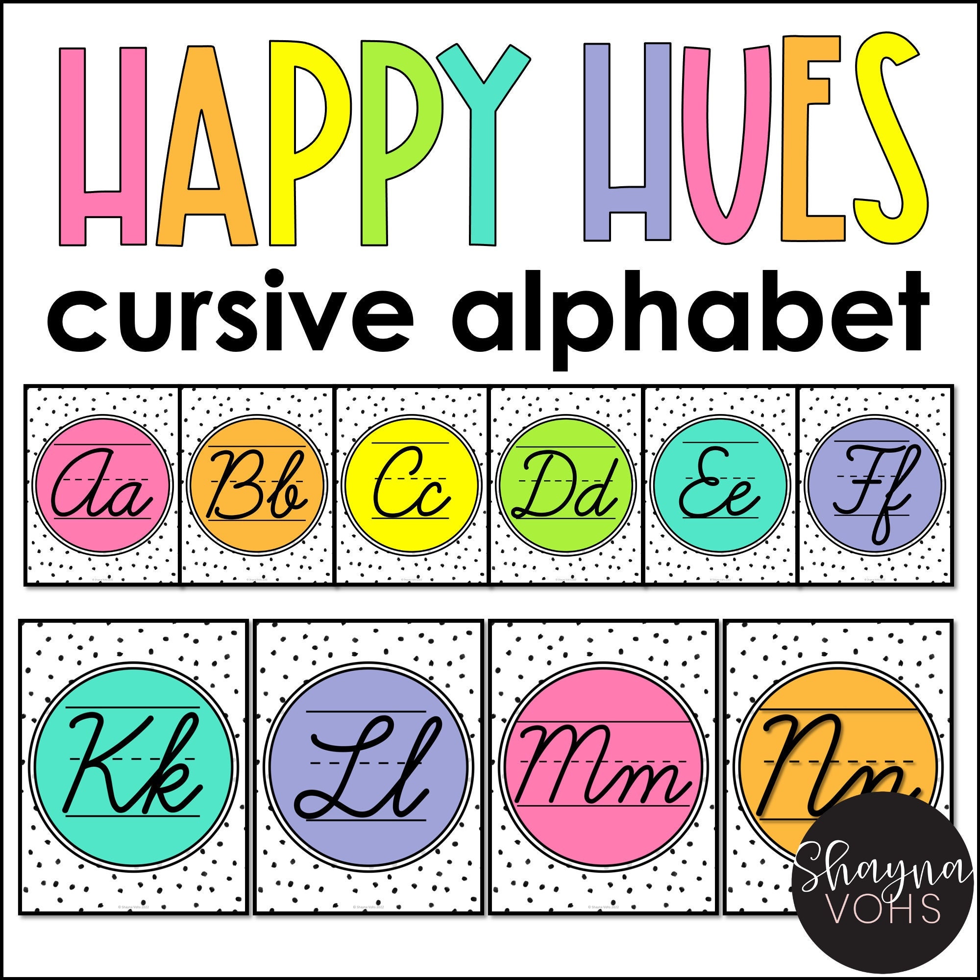 cursive-alphabet-posters-cursive-alphabet-chart-bright-cursive-alphabet-etsy for Free Printable Cursive Letters For Classroom Display Cursive Alphabet Posters, Cursive Alphabet Chart, Bright Cursive Alphabet - Etsy for Free Printable Cursive Letters For Classroom Display