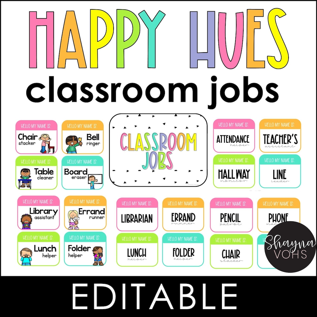 Classroom Jobs Classroom Jobs Chart Classroom Jobs Poster Etsy Classroom Jobs Classroom Jobs Chart Classroom Jobs Poster Etsy