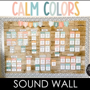 Calm Colors Sound Wall