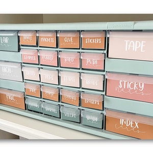 Boho Teacher Toolbox Labels, Neutral Teacher Toolbox Labels