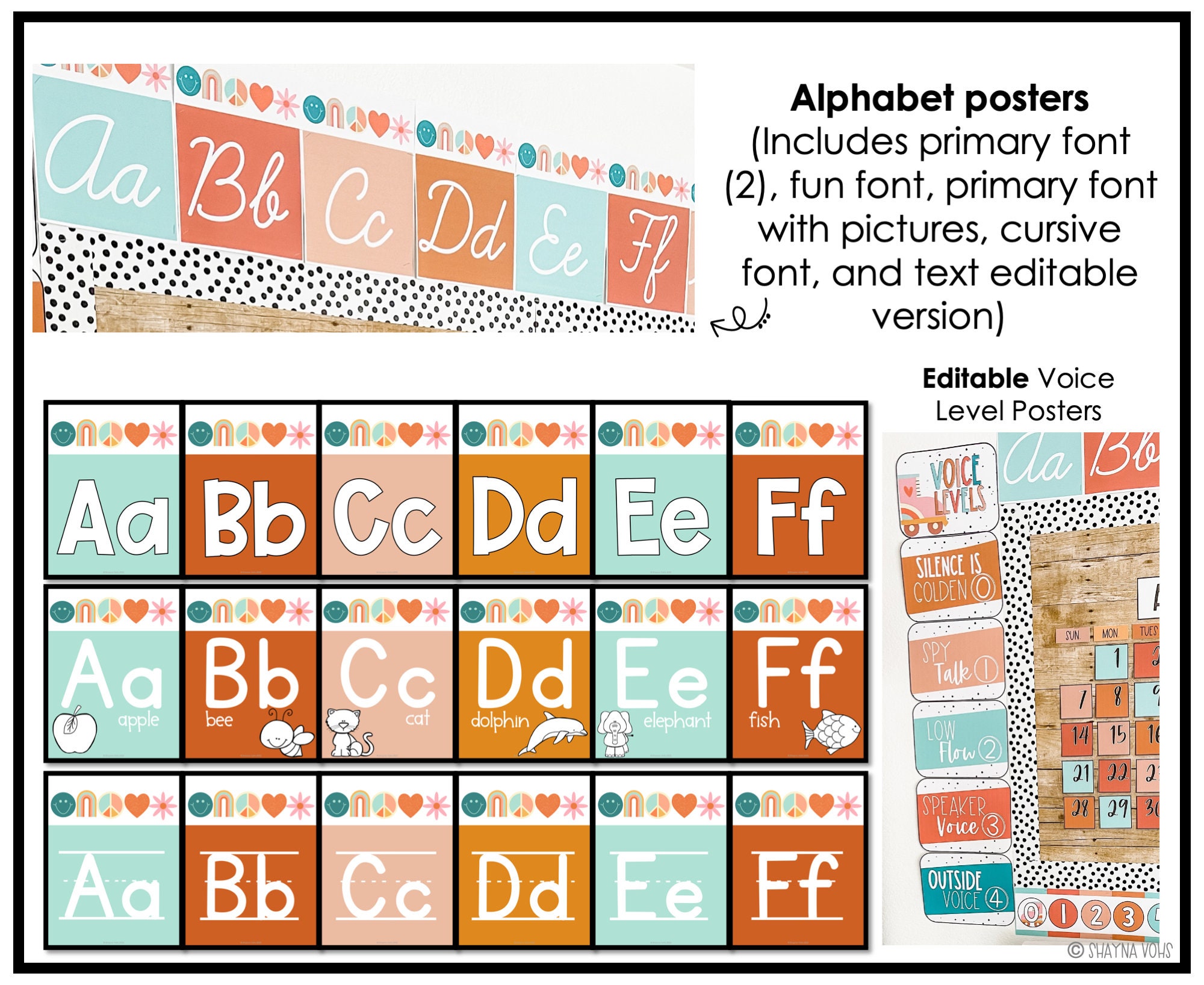 Retro Classroom Decor Bundle Retro Classroom Theme Groovy Etsy UK