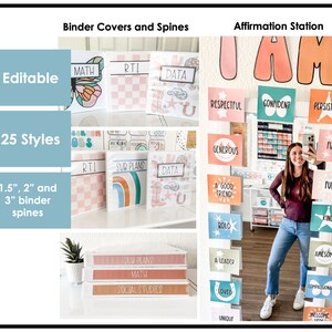 Classroom Decor Bundle Western - Classroom Decor Theme - Boho - Retro ...