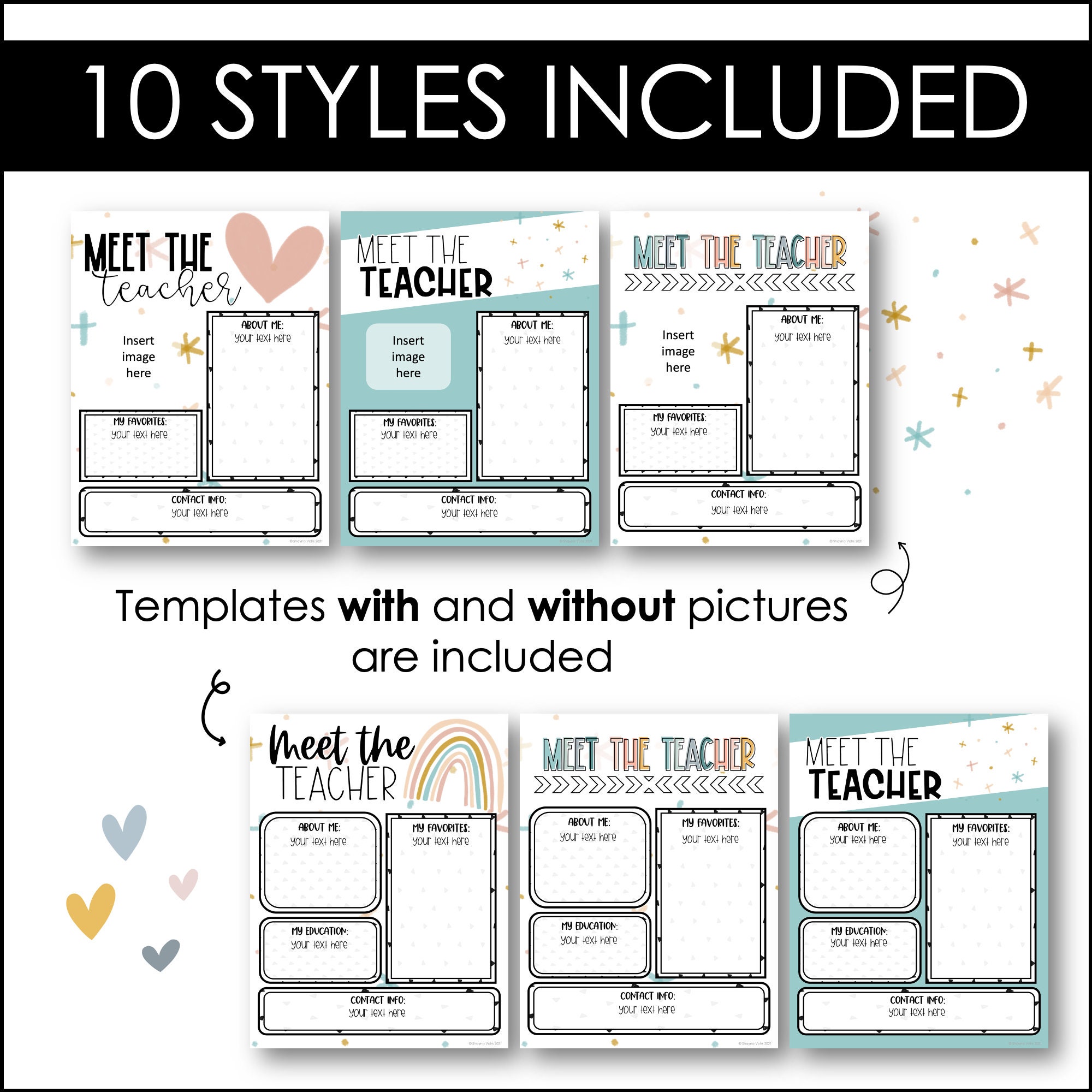 Meet the Teacher Template Editable, Calm Colors Classroom Decor - Etsy