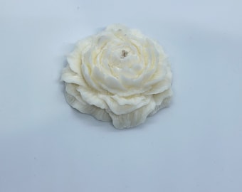 Flower / large Peony Unscented Candles  Wedding Favour / Event Favour / Wholesale Candles