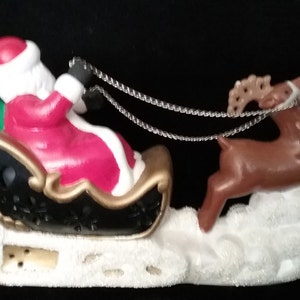 Santa in His Sleigh image 2