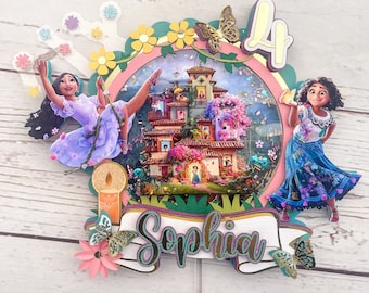 Encanto Shaker Cake Topper Birthday Cake Topper