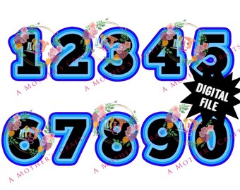 Download Layered Number Svg Etsy