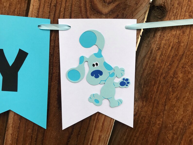 Blues Clues Themed Birthday Banner | Etsy