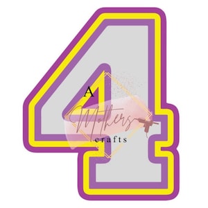 SVG Shaker Cake Topper Layered File