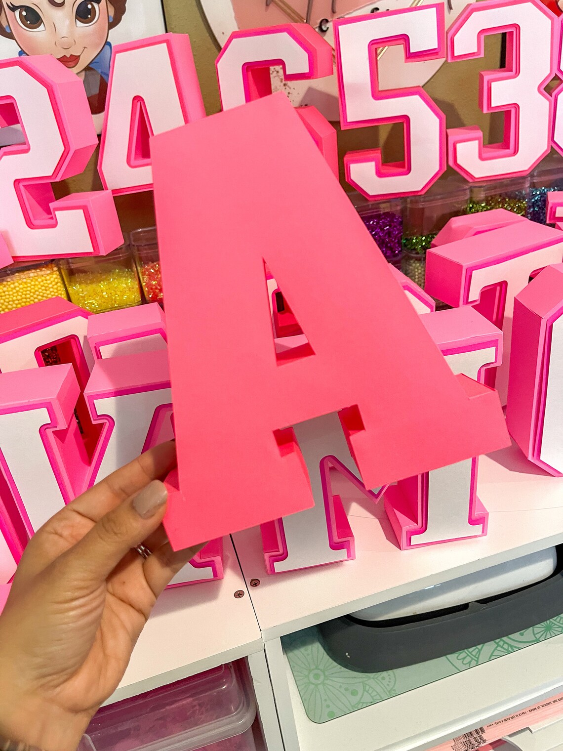 3D Letters Alphabet ONLY A-Z Letters SVG and Studio - Etsy