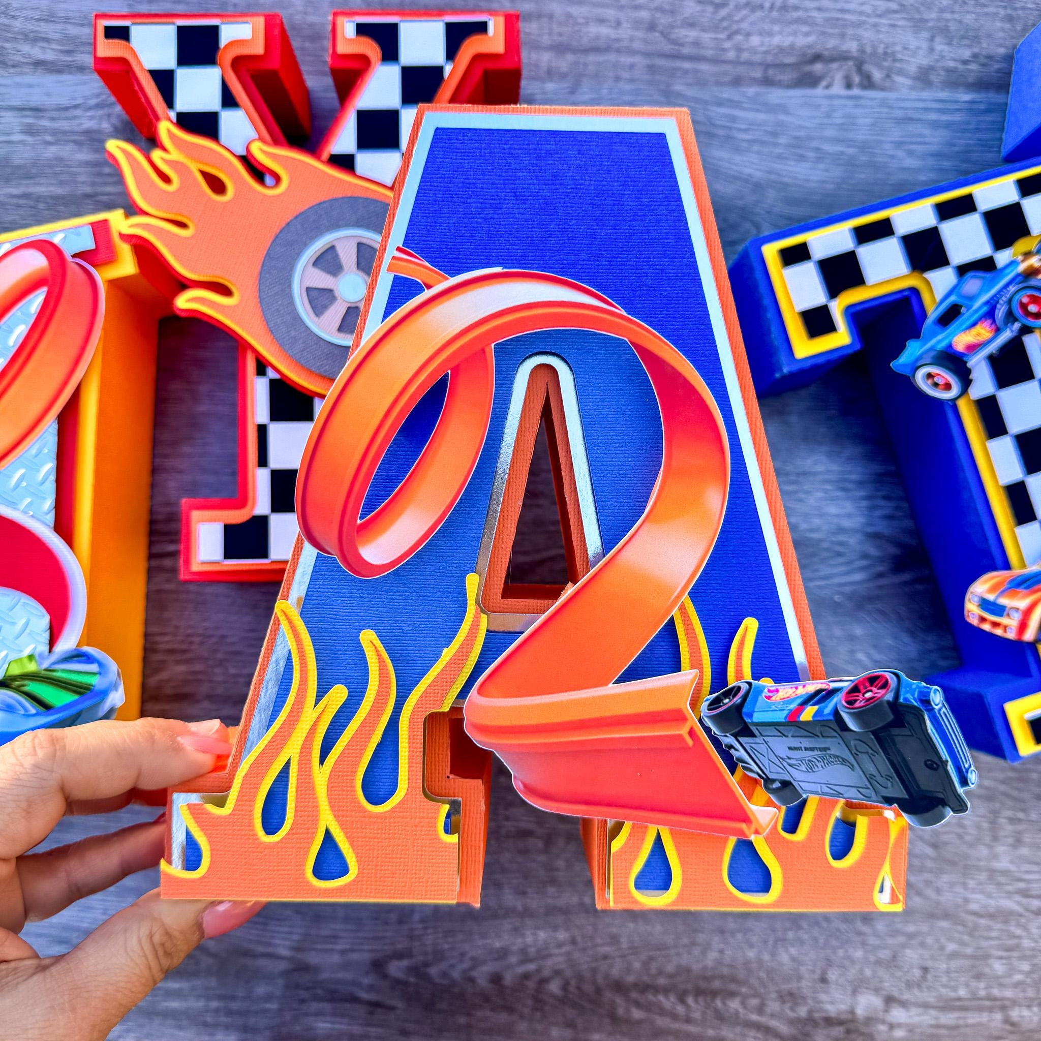 Race Car Custom Name Decor, Race 3d Letters, Car Theme, Boy Themes, Boy ...