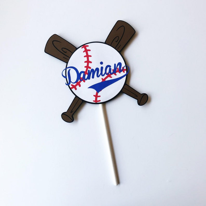 Baseball Cake Topper