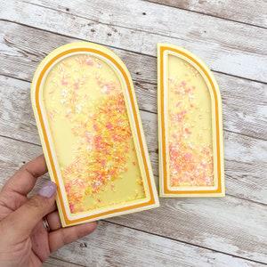 Arch Shaker Digital SVG Template Cake Topper